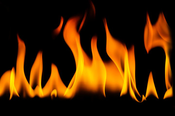 Fire flames background
