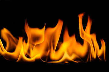 Fire flames background