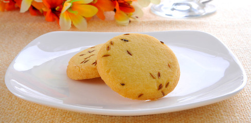 Zera Cookies, Little salty & little sweet with a yummy taste of crispy cumins 