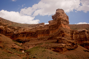 beautiful canyon in Kazakhstan