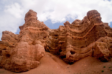 beautiful canyon in Kazakhstan