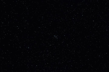 Milky Way stars photographed with astronomical telescope. 