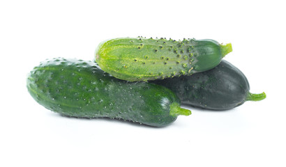 cucumber isolated on white