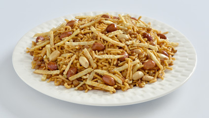 Special Mix Nimco, Mix Nimco, A specific blend of spicy potato stick, peanuts, sev, fried mutter, and chana.