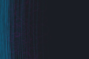  Modern abstract lines design on dark background.  With colors for creativity, imaginative ideas. Suitable for print, web, posters.