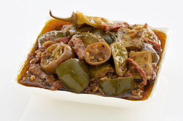 Mix Pickle Achaar, A Traditional Pak-Indo cuisine commonly used in every house 