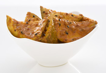 Kasundi Pickle Achaar, A unique type of ripped mango achaar with pickle. A yummy cuisine to taste