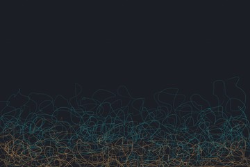  Modern abstract lines design on dark background.  With colors for creativity, imaginative ideas. Suitable for print, web, posters.