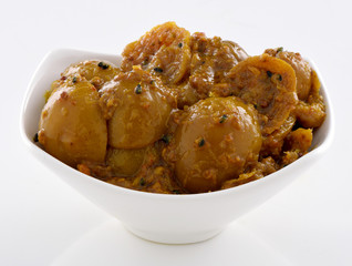 Lemon Achar, A condiment from South Asian and North African cuisine.