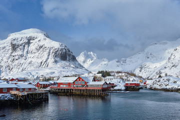 "A" village on Lofoten Islands, Norway