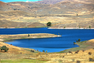 Fototapeta na wymiar Sivas lakes, Tödürge and imranlı
