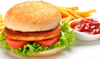 Burger, a most famous lunch snack around the globe