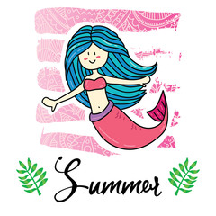 Mermaid illustration