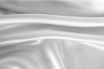 Obraz premium Abstract luxury white satin fabric texture for design backdrop,fabric for background.
