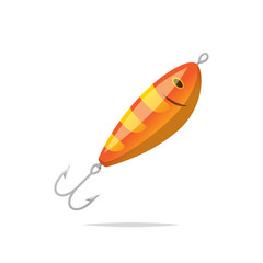 Fishing lure vector isolated