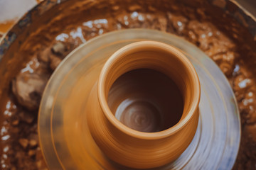 the product on the Potter's wheel