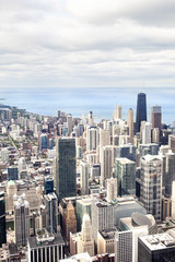 Fototapeta na wymiar Chicago skyline 
