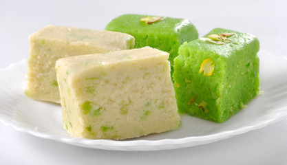 Kalakand / Milk Cake Traditional Pakistani & Indian Sweet