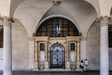 Obraz premium Brescia, palazzo Comunale