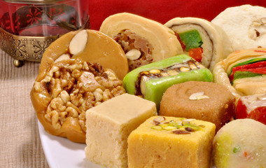Mix Mithai, A Mouth-Watering Combination of Different Variety of Indian Sweets