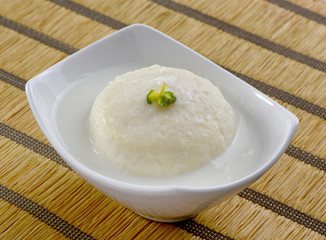 Rasmalai, delicious cottage cheese patty in sweet and thick milk syrup