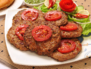 Chapli Kebabs or Chapli Kababs, Famous Food of Peshawar Pakistan