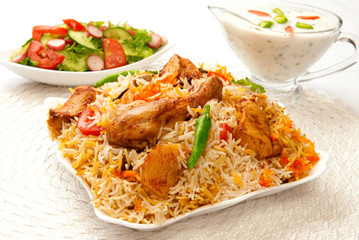 Chicken Biryani, A most delicious food in Pakistan and India