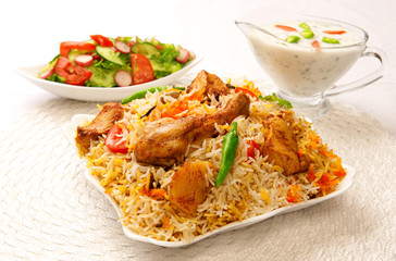 Chicken Biryani, A most delicious food in Pakistan and India