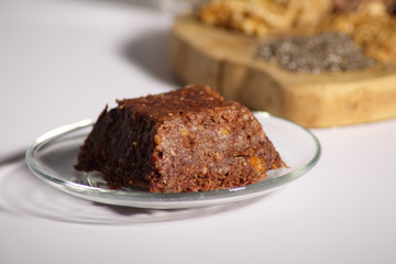 Bolitas proteínicas de chocolate