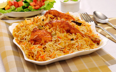 Chicken Biryani, A most delicious food in Pakistan and India