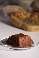 Bolitas proteínicas de chocolate