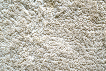 White wool or fur texture for background