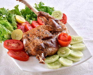 Roasted Mutton Leg