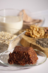 Bolitas proteínicas de chocolate