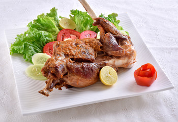 Roasted Mutton Leg: