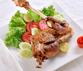 Roasted Mutton Leg: