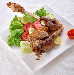 Roasted Mutton Leg: