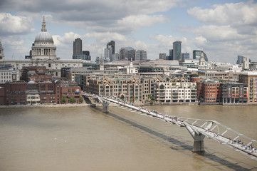 Millennium Bridge London. 
