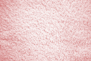 Pink fluffy fur background. Abstract clean pattern
