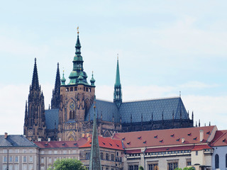 Fototapeta na wymiar Prague, Czech Republic. Prague Castle