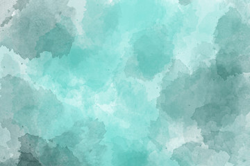 Blue watercolor abstract  background