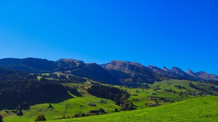 Naklejka premium urlaub in der schweiz