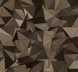 Abstract Low-Poly triangular modern background