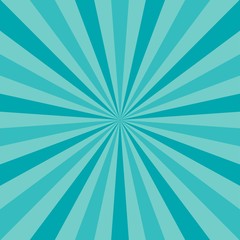 Sunlight background. blue and turquoise fantasy Vector illustration.