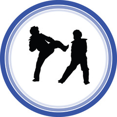 taekwondo woman