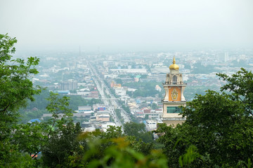 Khao Kaen Chan View point in Ratchaburi city, Thailand