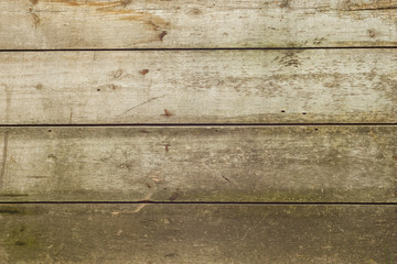 Wall of old wooden boards. Close-up, Background