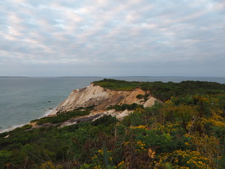 Aquinnah Cliffs beim Sonnenuntergang, Massachusetts