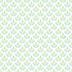 Seamless pattern with strokes and rhombus on white background. Ethnic boho symmetric background. Morrocan pattern.