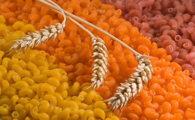 image of dry vermeshli closeup